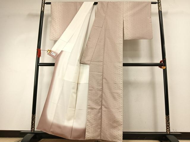 平和屋着物●本場染大島紬　訪問着　草木染め　花尽くし　やまと誂製　正絹　逸品　AABI9063fy