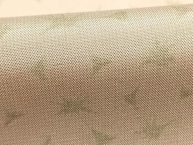 平和屋着物●本場染大島紬　訪問着　草木染め　花尽くし　やまと誂製　正絹　逸品　AABI9063fy
