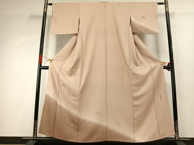 平和屋着物●訪問着　作家物　楓　銀杏　舞花文　暈し染め　金彩　正絹　逸品　AABI9067fy