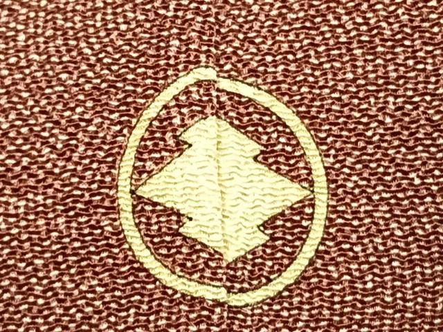 平和屋着物●江戸小紋　作家物　鮫小紋柄　正絹　逸品　未使用　AABI9072fy
