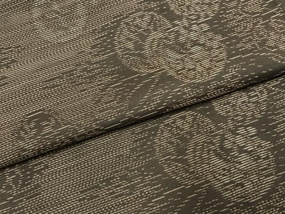 平和屋着物●本場大島紬　鼓文様　やまと誂製　正絹　逸品　未使用　AABI9078fy