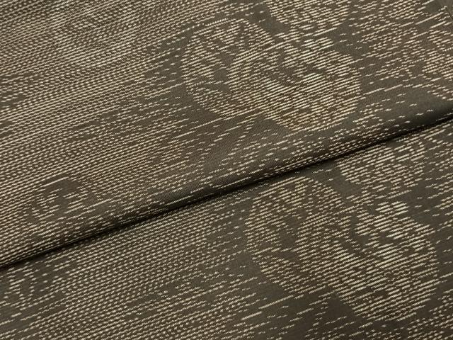 平和屋着物●本場大島紬　鼓文様　やまと誂製　正絹　逸品　未使用　AABI9078fy