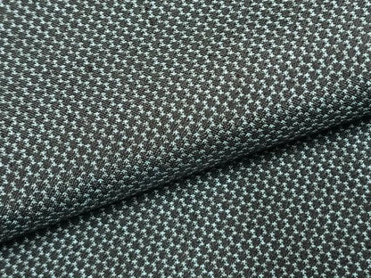 平和屋着物●男性　紬　アンサンブル　140亀甲　総詰め　正絹　逸品　AABI9083fy