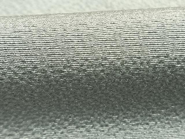 平和屋着物●上質な色無地　うこん染　千草鼠色　反端付き　正絹　逸品　AABI9085fy
