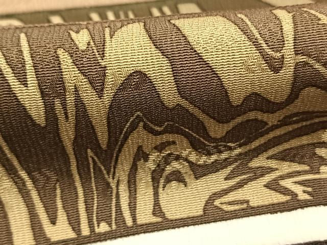 平和屋着物●訪問着　横段文　正絹　逸品　AABI9091fy