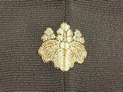 平和屋着物●豪華色留袖　手描き　色紙重ね花鳥文　暈し染め　正絹　逸品　AABI9098fy