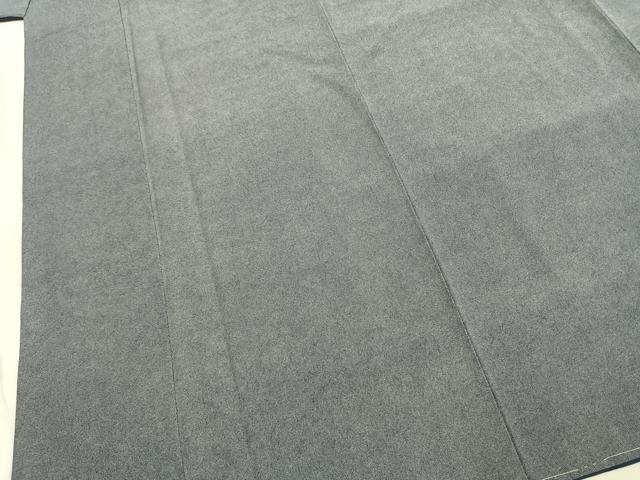 平和屋着物●江戸小紋　鮫小紋柄　浜ちりめん　反端付き　正絹　逸品　AABI9099fy