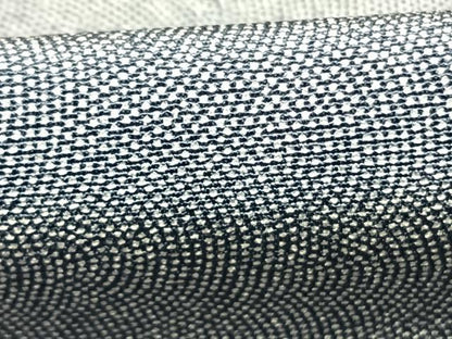 平和屋着物●江戸小紋　鮫小紋柄　浜ちりめん　反端付き　正絹　逸品　AABI9099fy