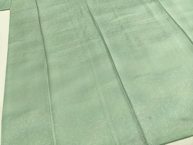 平和屋着物●上質な小紋　草花地紋　暈し染め　ロング丈　正絹　逸品　AABI9102fy