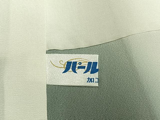 平和屋着物●伝統工芸士　保科信　江戸小紋　万筋　紫色×灰色　正絹　逸品　AABI9109fy
