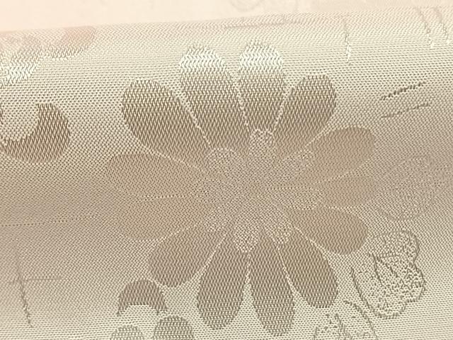 平和屋着物●振袖用長襦袢　無双仕立て　草花地紋　暈し染め　洗える着物　AABI9123fy