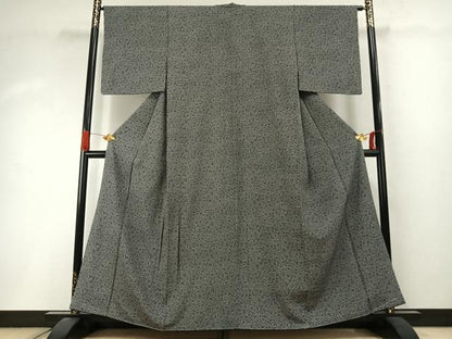 平和屋着物●江戸小紋　宝尽くし文様　正絹　逸品　未使用　AABI9141fy