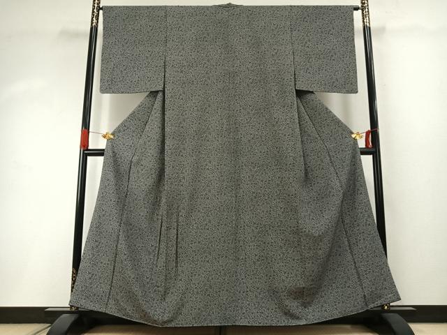 平和屋着物●江戸小紋　宝尽くし文様　正絹　逸品　未使用　AABI9141fy