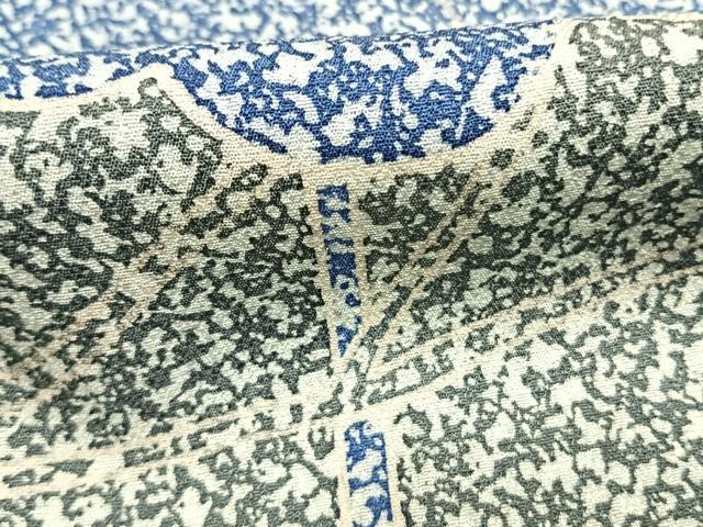 平和屋着物●染色の魔術師　染乃座・大久保玄才　そめのざ玄才　訪問着　樹林文　さが美扱い　正絹　逸品　AABI9146fy