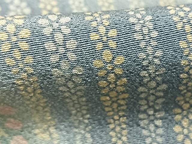 平和屋着物●京友禅作家　岡部睦美　訪問着　道長草花文　暈し染め　正絹　逸品　AABI9149fy