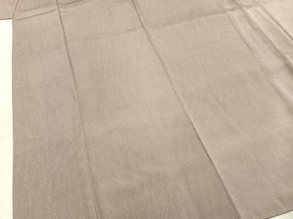 平和屋着物●江戸小紋　万筋　紫色×白色　正絹　逸品　未使用　AABI9151fy
