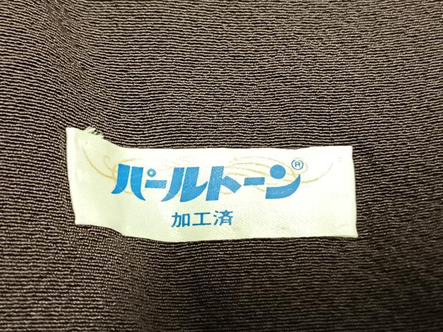 平和屋着物●日本舞踊家 岩井流宗元　岩井友見　訪問着　舞蝶文　金糸　丹後ちりめん　反端付き　正絹　逸品　AABI9156fy