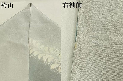 平和屋着物●訪問着　絞り　辻が花　暈し染め　正絹　逸品　AABI9158fy