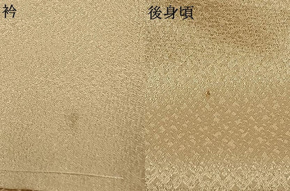 平和屋着物●訪問着　片輪車花文　暈し染め　金彩　正絹　逸品　AABI9162fy