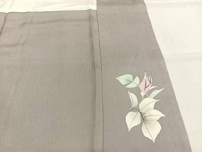 平和屋着物●豪華色留袖　作家物　手描き　薔薇　暈し染め　金彩　正絹　逸品　AABI9179fy