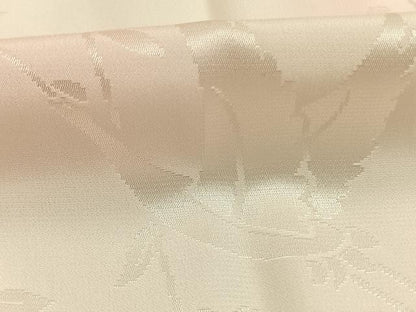 平和屋着物●振袖用長襦袢　無双仕立て　花鳥地紋　暈し染め　京都きもの友禅扱い　半衿刺繍　正絹　逸品　AABI9185fy
