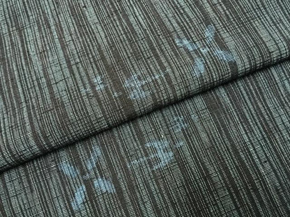 平和屋着物●上質な紬　花鳥文　正絹　逸品　AABI9187fy