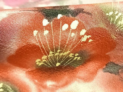 平和屋着物●豪華振袖　作家物　手描き　草花文　暈し染め　正絹　逸品　AABI9200fy