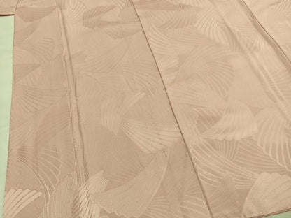 平和屋着物●上質な色無地　立波地紋　虹色　正絹　逸品　未使用　AABI9212fy