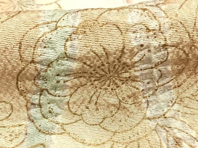 平和屋着物●訪問着　辻が花　暈し染め　金彩　正絹　逸品　AABI9222fy