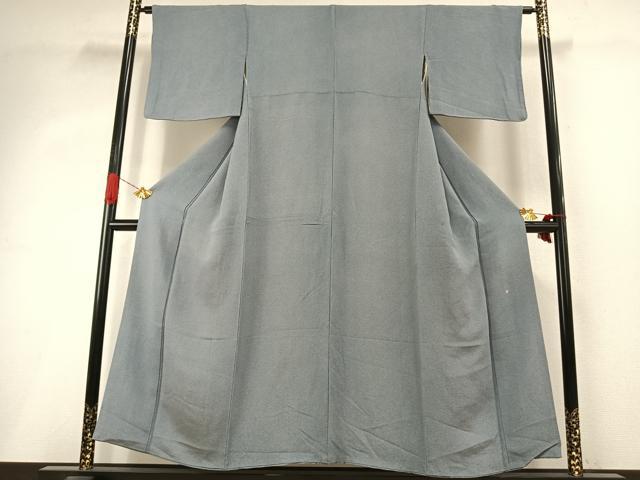 平和屋着物●伝統工芸師　服部光擴　江戸小紋　鮫小紋柄　正絹　逸品　AABI9239fy