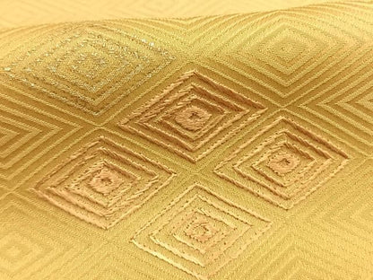 平和屋着物●訪問着　刺繍　菱文　暈し染め　金彩　正絹　逸品　AABI9240fy