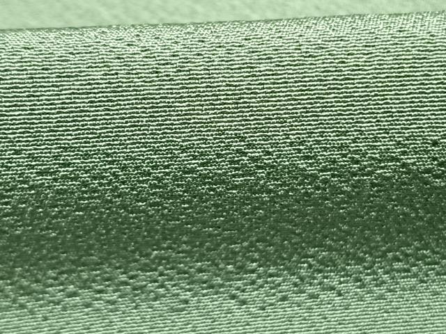 平和屋着物●上質な色無地　山葵色　正絹　逸品　AABI9263fy