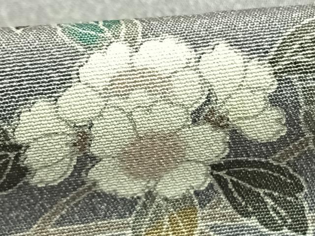 平和屋着物●訪問着　友禅　枝花文　暈し染め　正絹　逸品　AABI9275fy