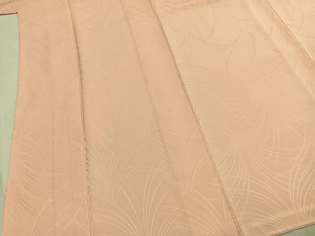 平和屋着物●上質な色無地　網目地紋　虹色　松坂屋扱い　正絹　逸品　未使用　AABI9285fy