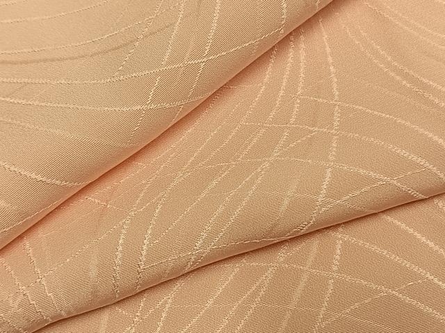 平和屋着物●上質な色無地　網目地紋　虹色　松坂屋扱い　正絹　逸品　未使用　AABI9285fy