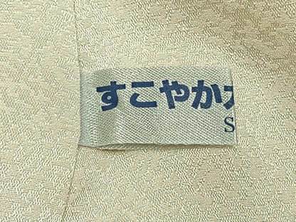 平和屋着物●訪問着　雪輪文　暈し染め　金彩　ロング丈　正絹　逸品　AABI9288fy