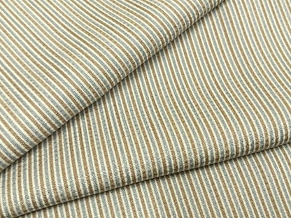 平和屋着物●上質な小紋　縞　正絹　逸品　AABI9289fy