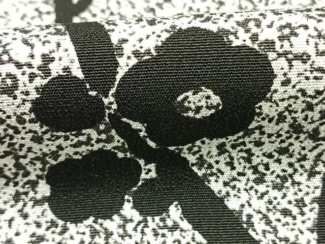 平和屋着物●訪問着　枝梅笹竹文　たたき染め　正絹　逸品　AABI9292fy