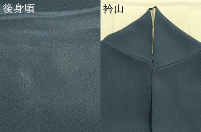 平和屋着物●訪問着　枝花文　暈し染め　正絹　逸品　AABI9302fy