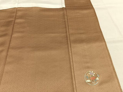 平和屋着物●友禅作家の巨匠　浅井青仁　訪問着　草花文　金彩　正絹　逸品　AABI9322fy