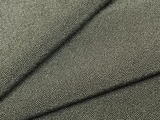 平和屋着物●江戸小紋　丸文　正絹　逸品　未使用　AABI9333fy