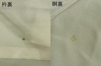 平和屋着物●本場大島紬　カタス9マルキ　草花文　正絹　逸品　未使用　AABI9350fy