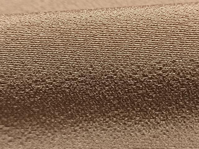 平和屋着物●上質な色無地　銀煤竹色　正絹　逸品　未使用　AABI9366fy