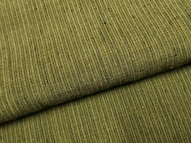平和屋着物●上質な紬　縞　正絹　逸品　AABI9381fy
