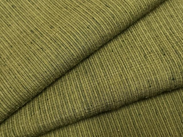 平和屋着物●上質な紬　縞　正絹　逸品　AABI9381fy