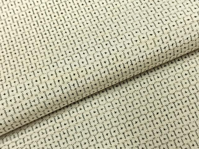 平和屋着物●本場大島紬　白大島　100亀甲　総詰め　正絹　逸品　AABI9383fy