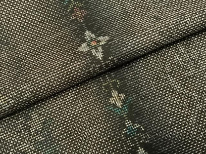 平和屋着物●本場大島紬　総絣　花間道　正絹　逸品　AABI9386fy
