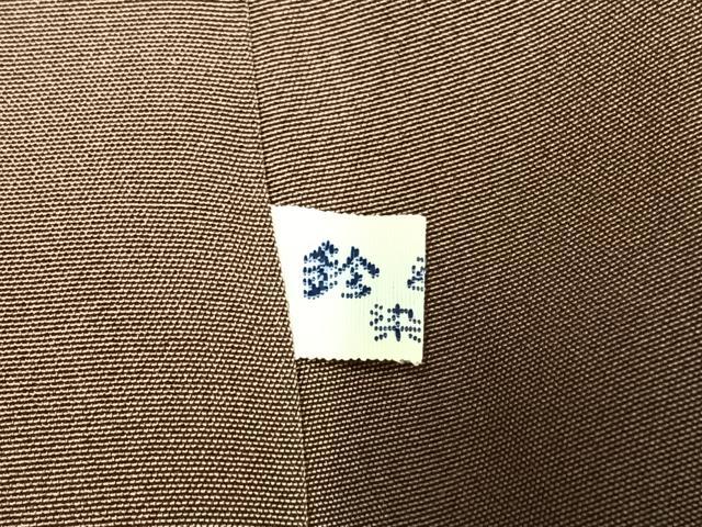 平和屋着物●上質な紬　杢目絞り　絣柄　鈴乃屋扱い　正絹　逸品　AABI9388fy