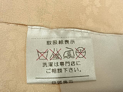 平和屋着物●豪華振袖　駒刺繍　草花文　暈し染め　正絹　逸品　AABI9393fy