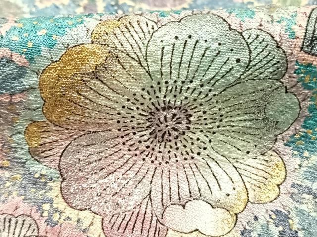 平和屋着物●豪華振袖　絞り　辻が花　暈し染め　金銀彩　正絹　逸品　AABI9407fy